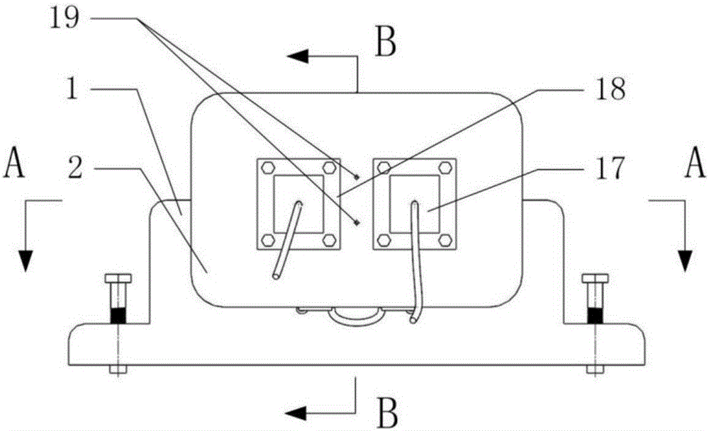 High-speed horizontal impact experiment device for automotive lithium ion batteries