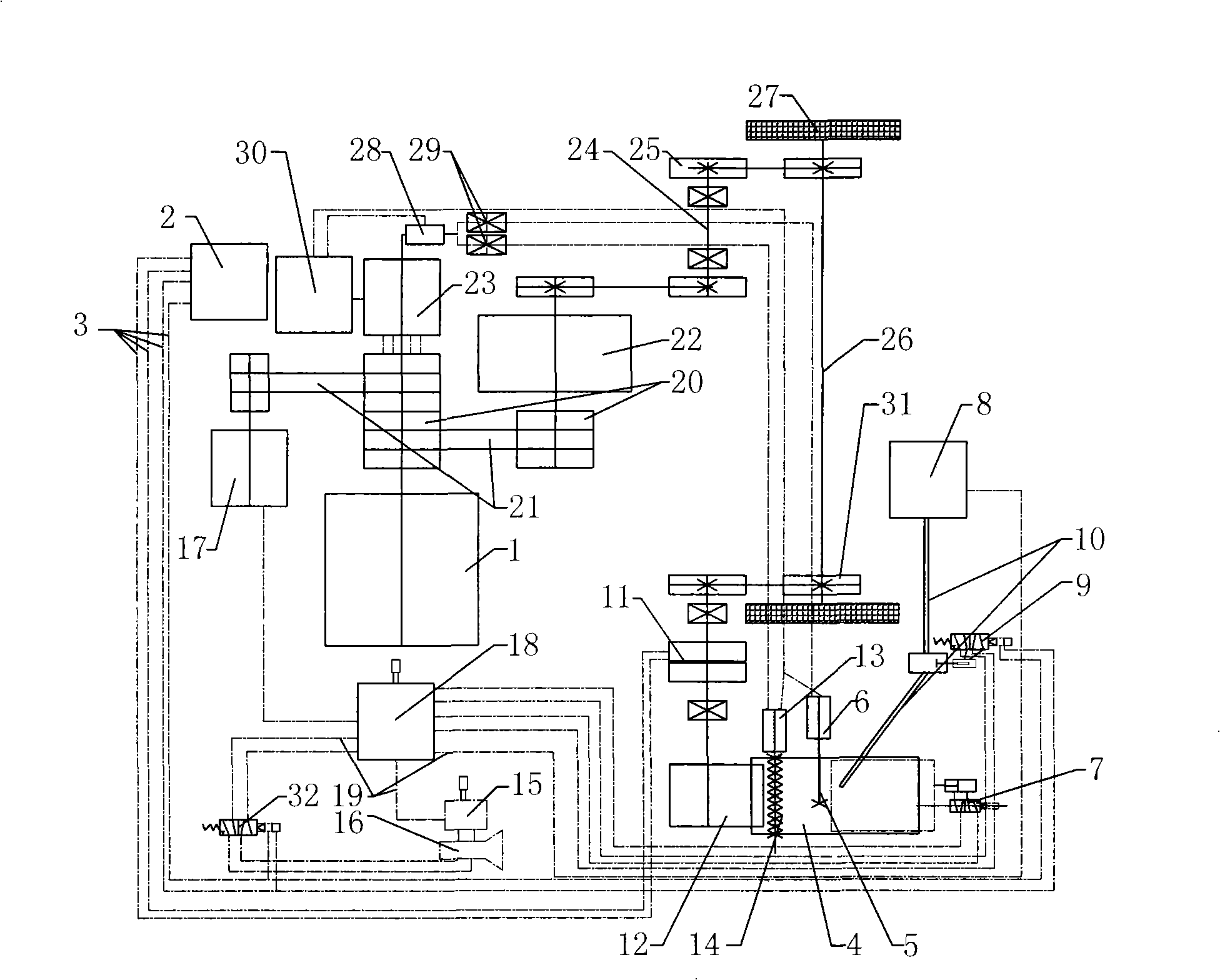 Self-propelled linotype machine for road marking