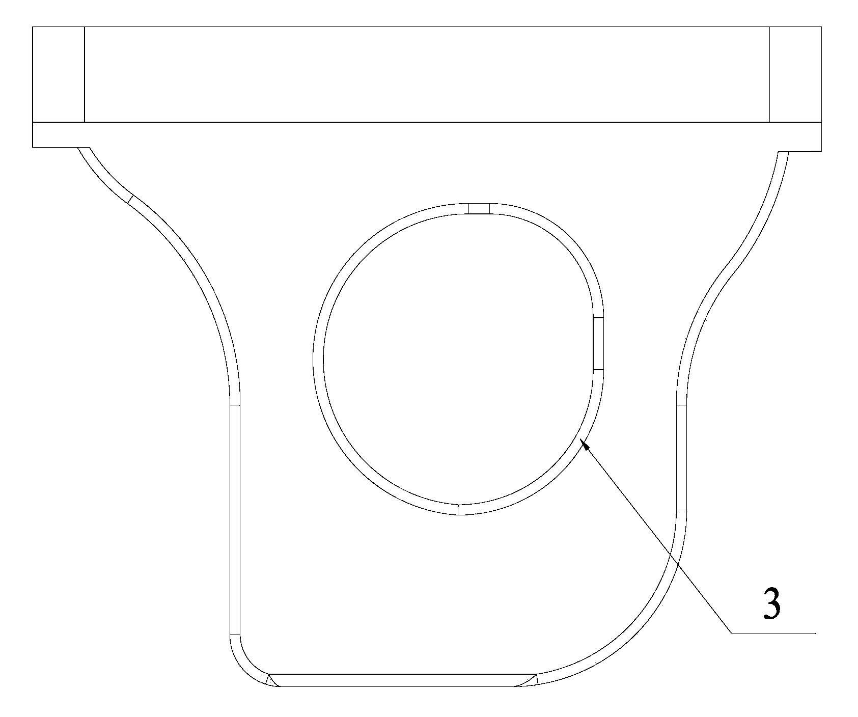 Small-space large-load coupler seat for broad track metro vehicle