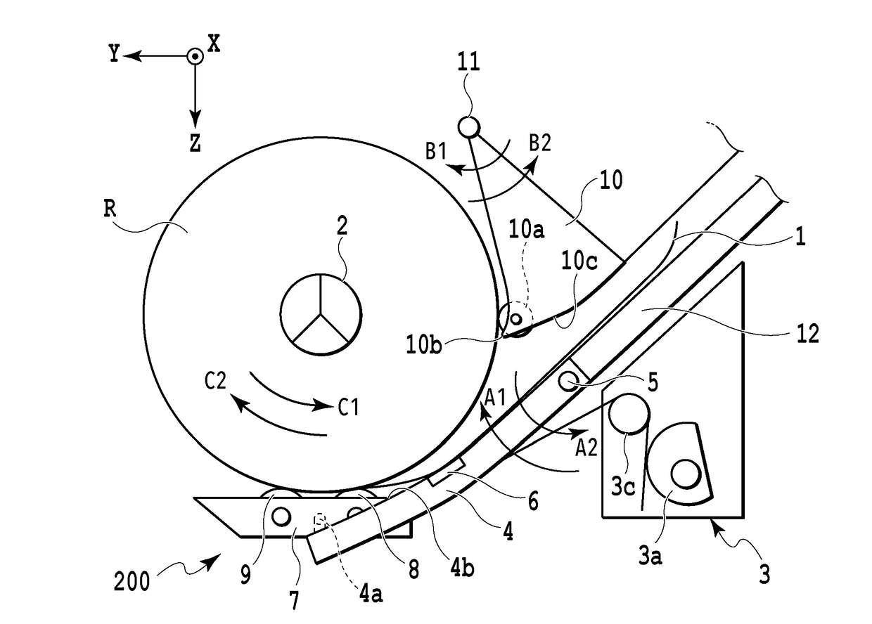 Sheet supplying apparatus and printing apparatus