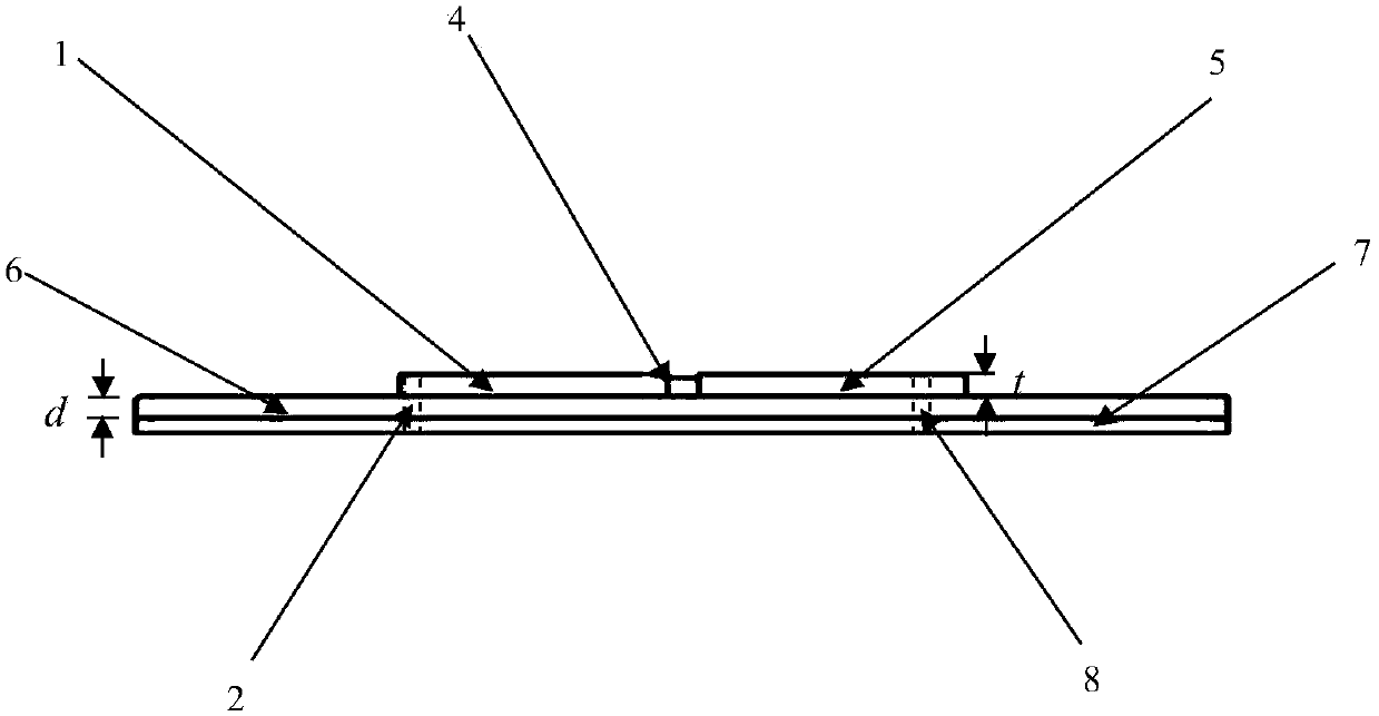 Microstrip antenna RFID label-based array strain sensor