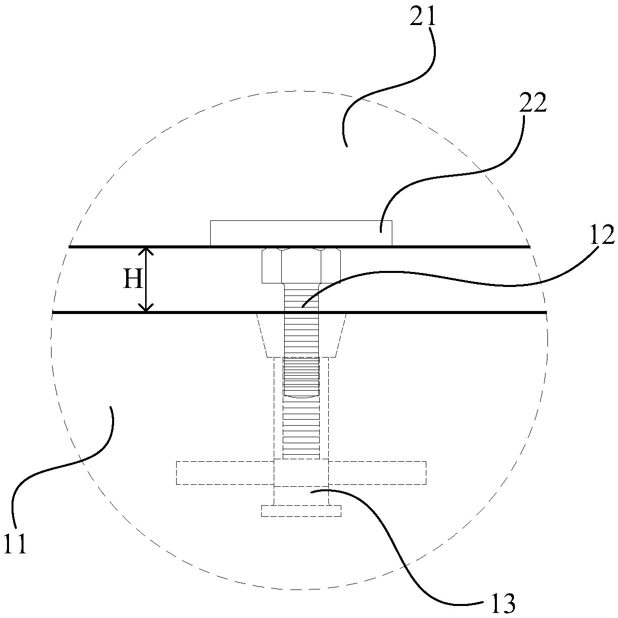 Installation method of prefabricated bay window, prefabricated bay window and house building