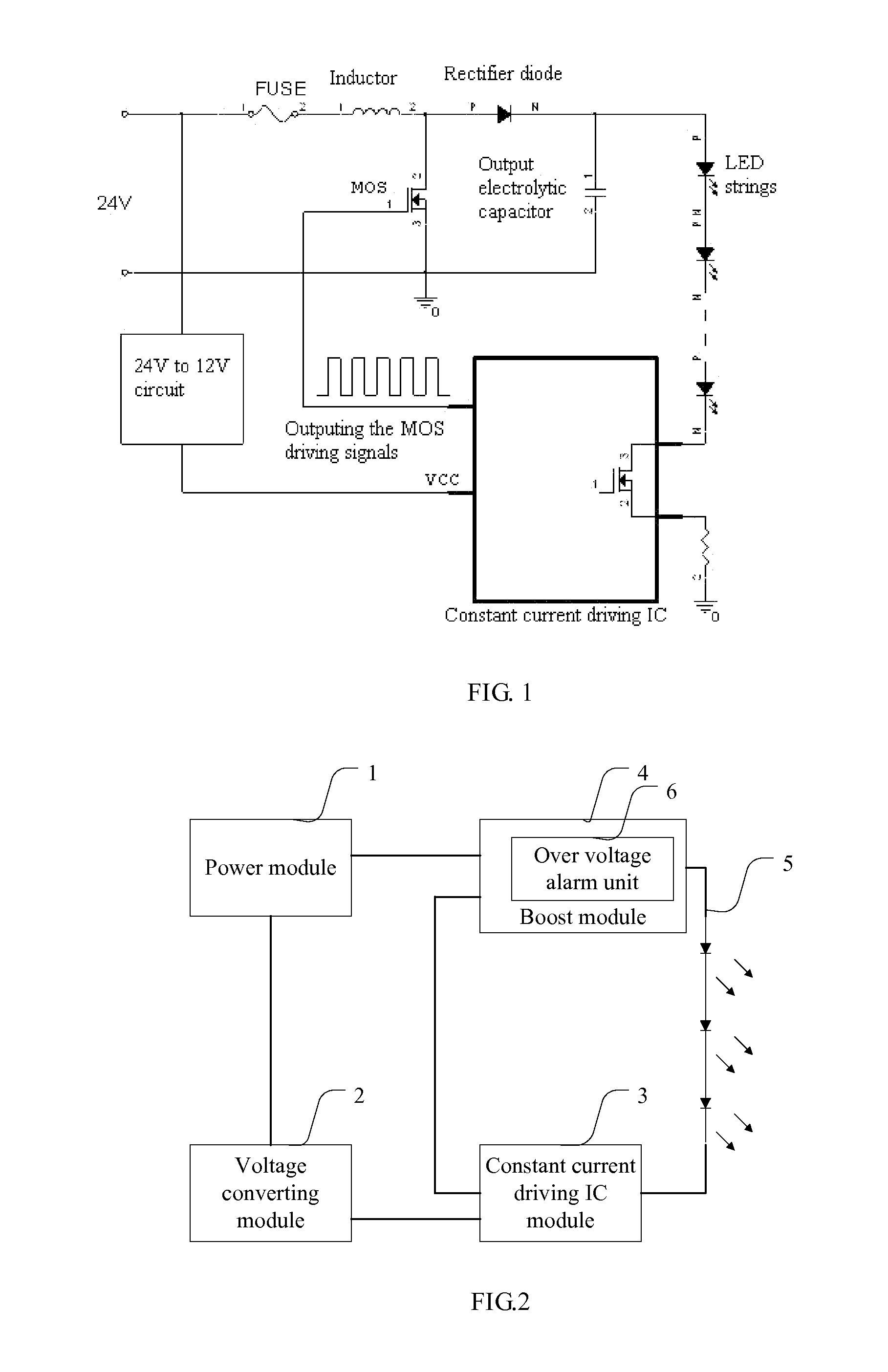 LED Backlight Driving Circuit, Backlight Module, and Liquid Crystal Display Device