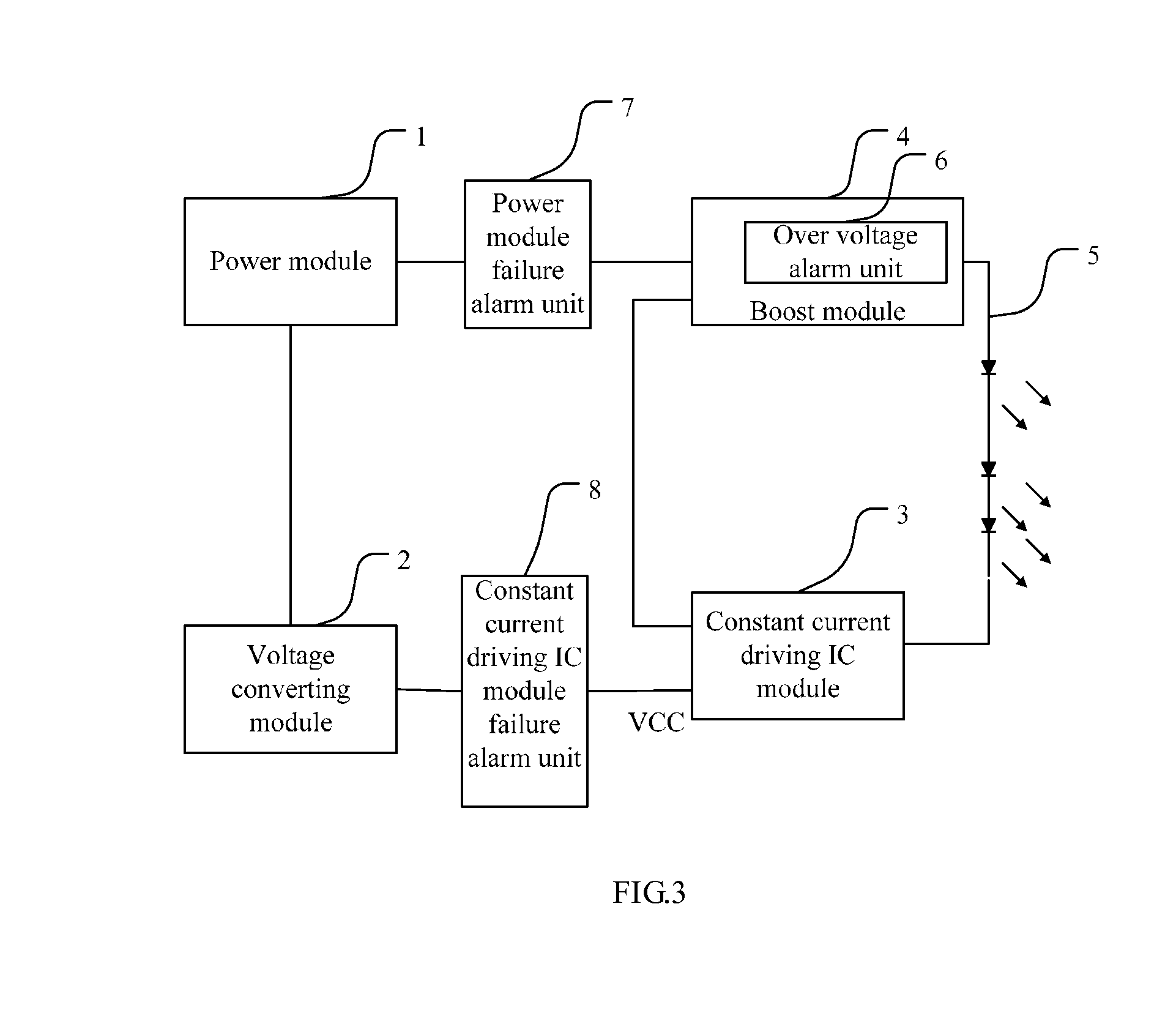 LED Backlight Driving Circuit, Backlight Module, and Liquid Crystal Display Device