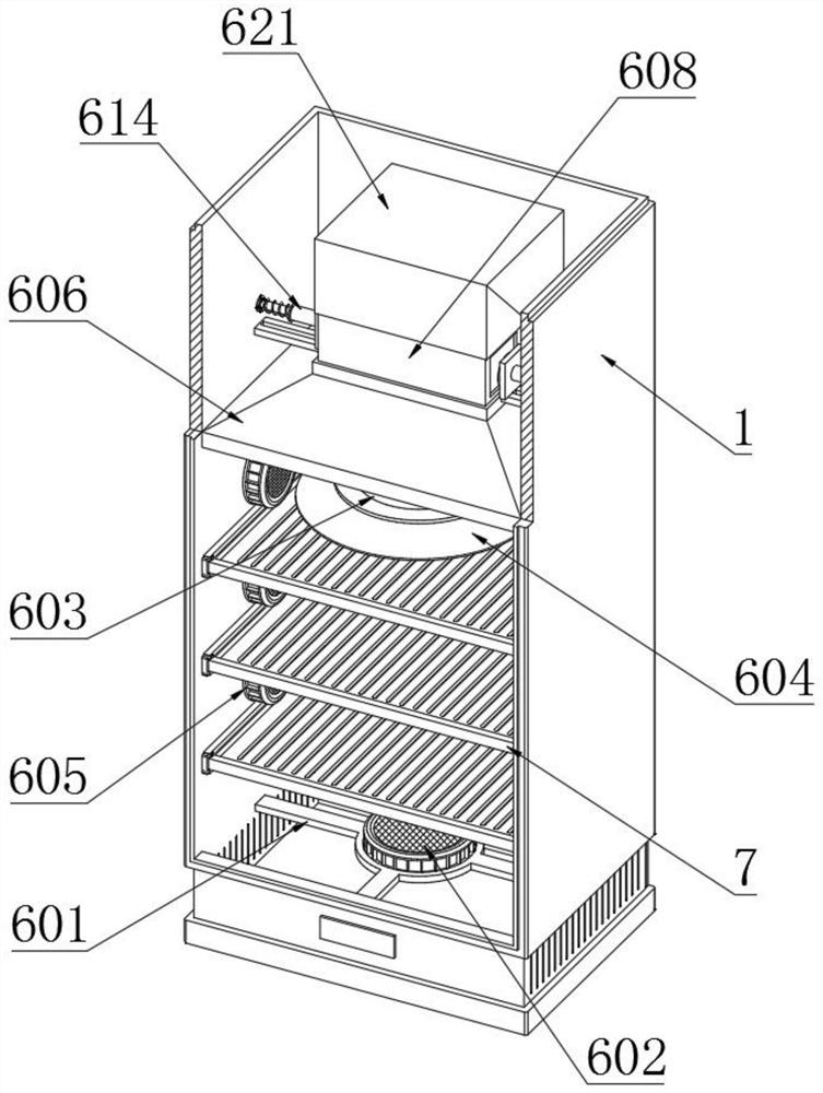 Heat dissipation electrical cabinet with electrical automatic control and alarm system thereof