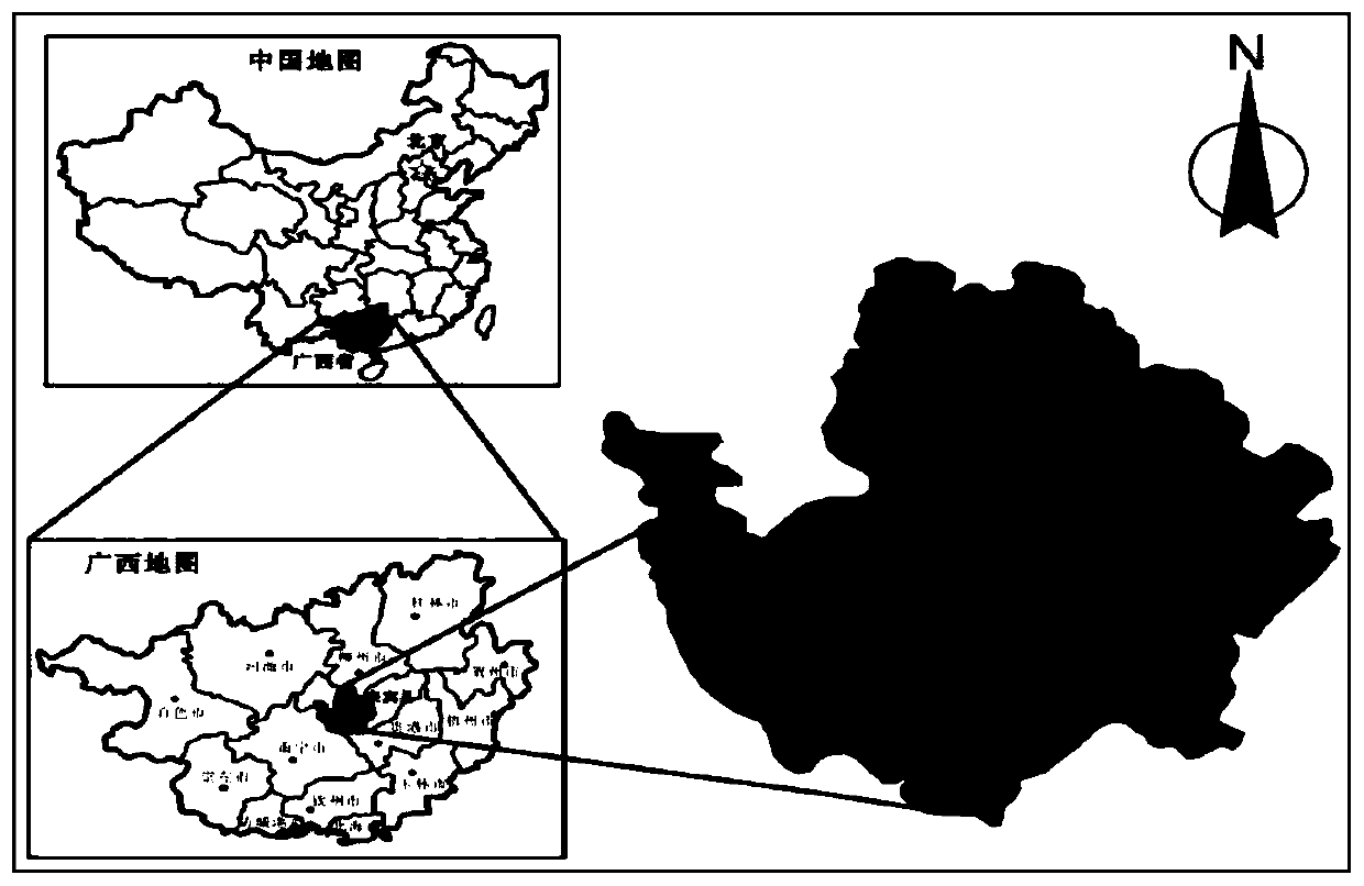 Novel calculation method for surface soil moisture content of CBERS-02B satellite image data