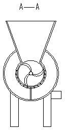 Melting and washing screening method for kitchen waste treatment system