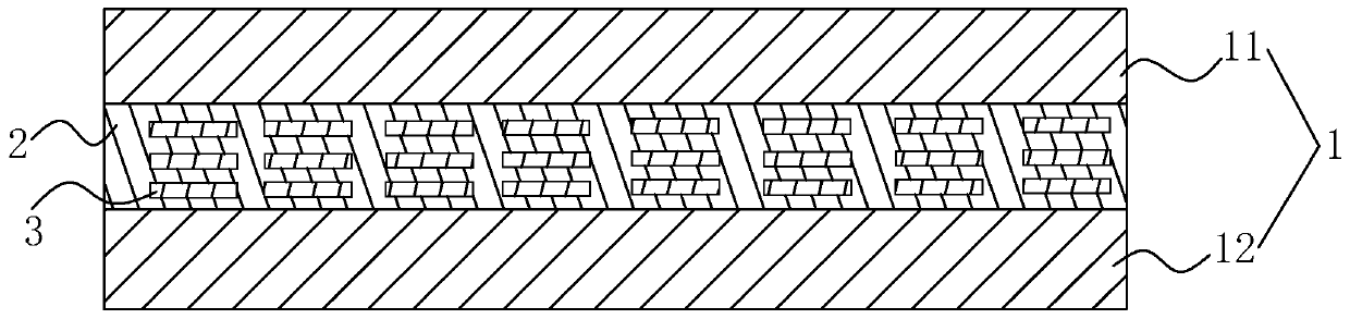 Flame-retardant conveyor belt and manufacturing process thereof