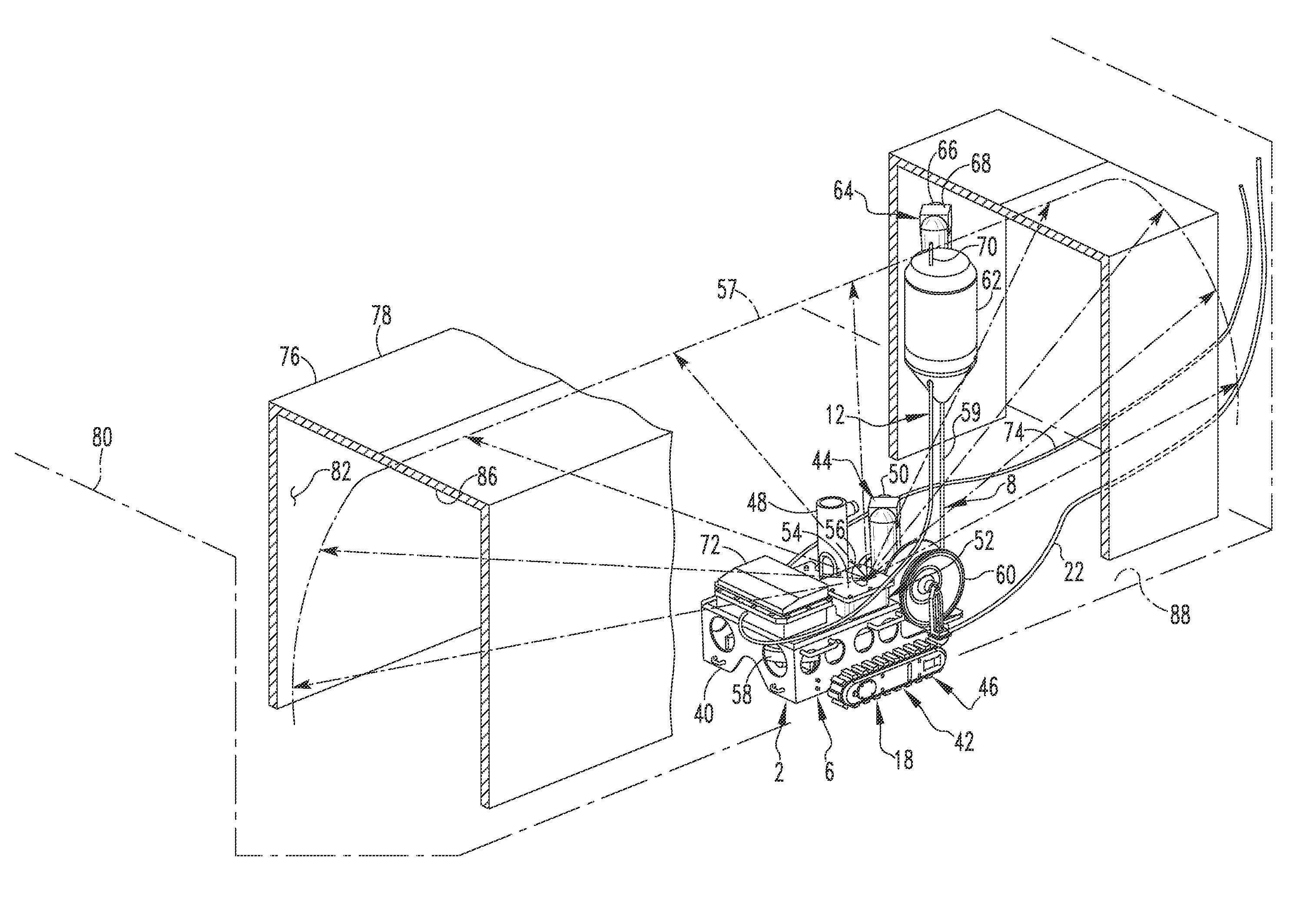 Underwater robotic venting and inspection system