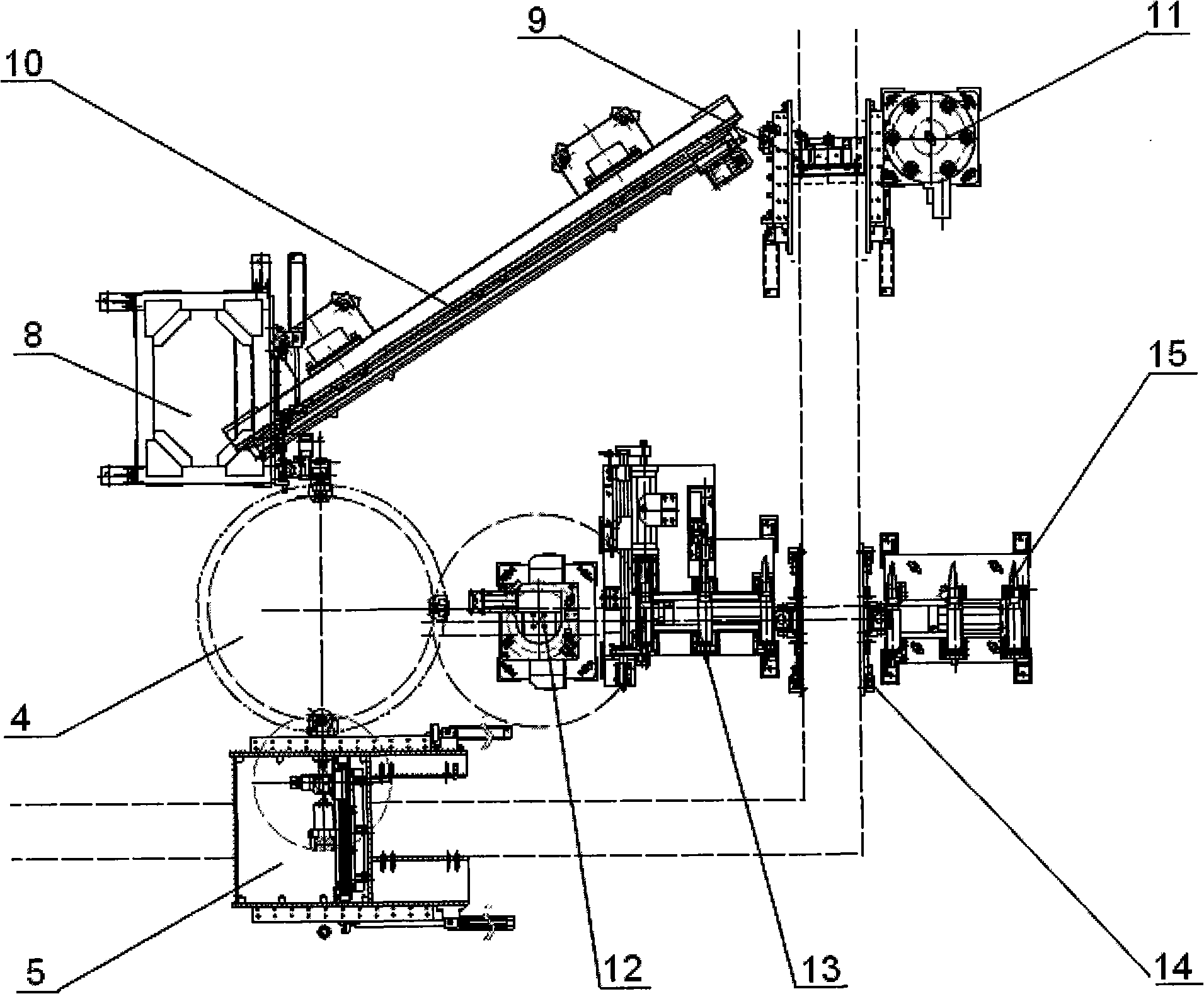 All-bomb automatic assembly line