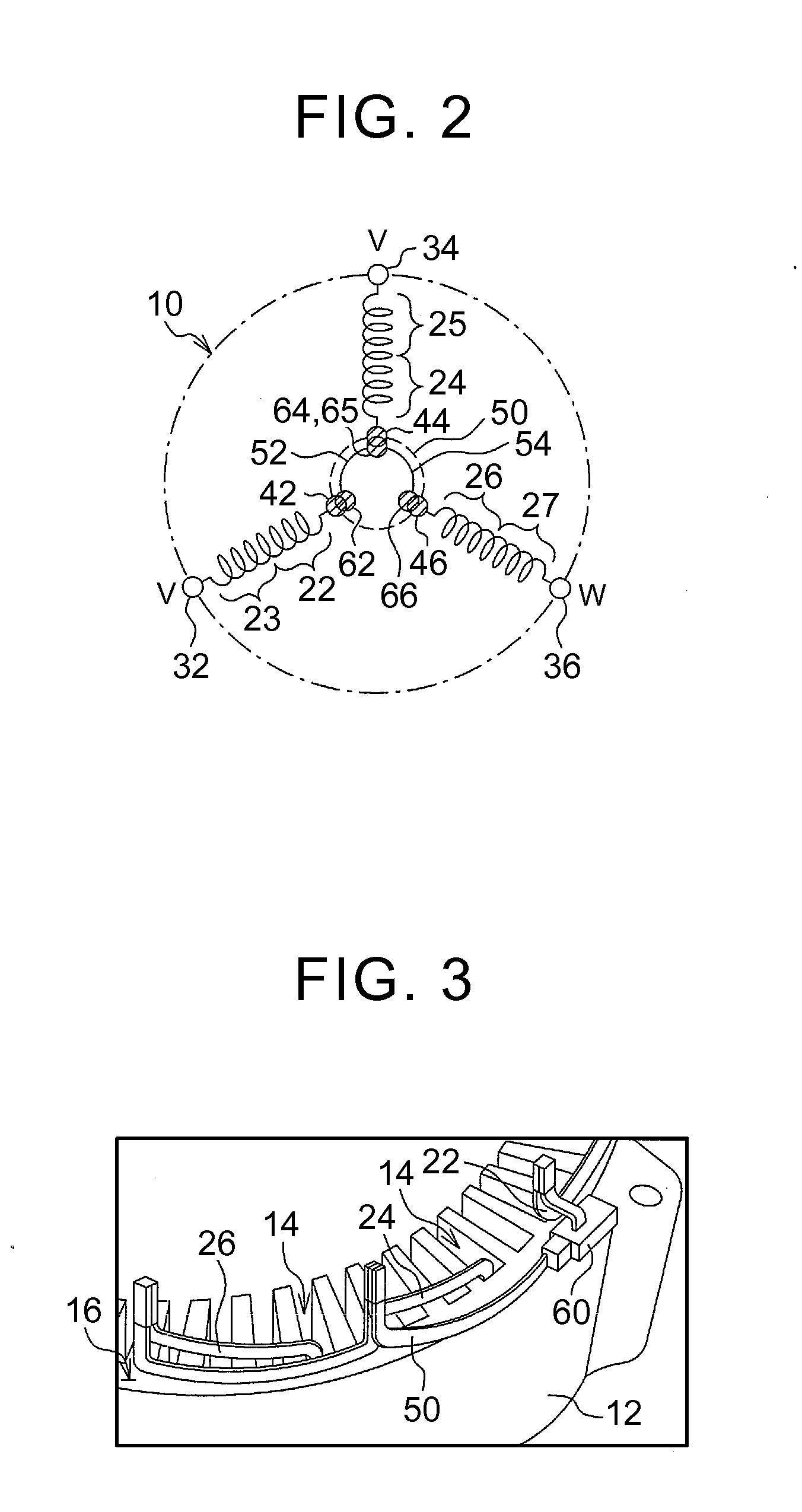 Stator for rotary electric machine