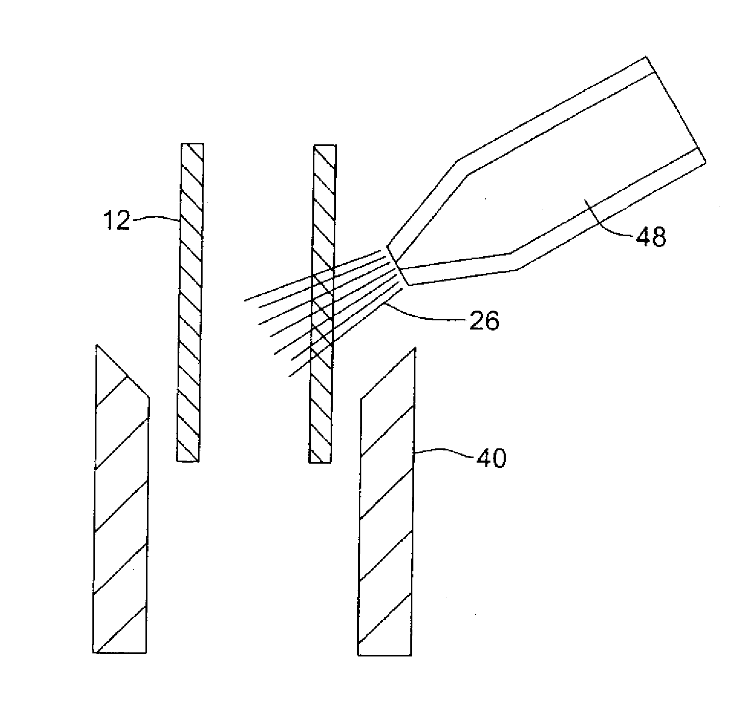 Vertical stent cutting process