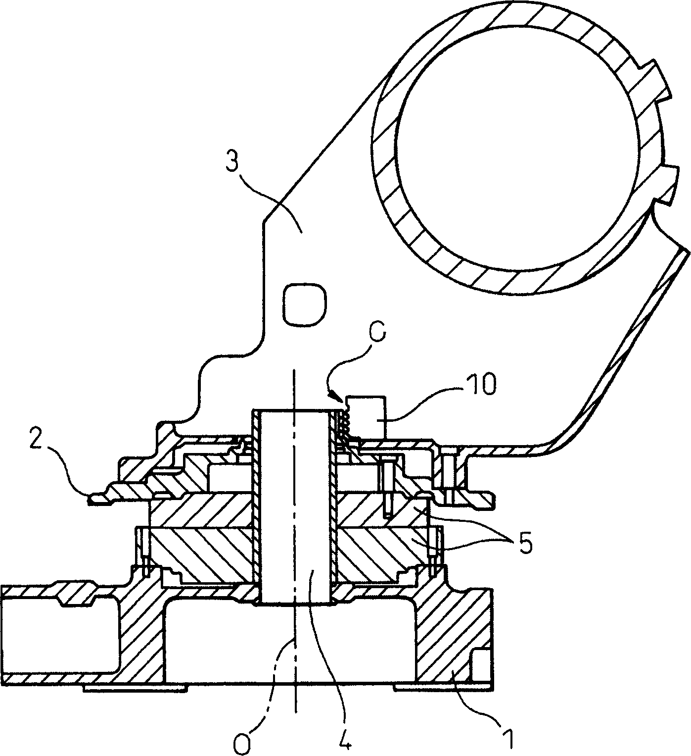 Robot knuckle actuating range limitation device for equipping movement area checking device