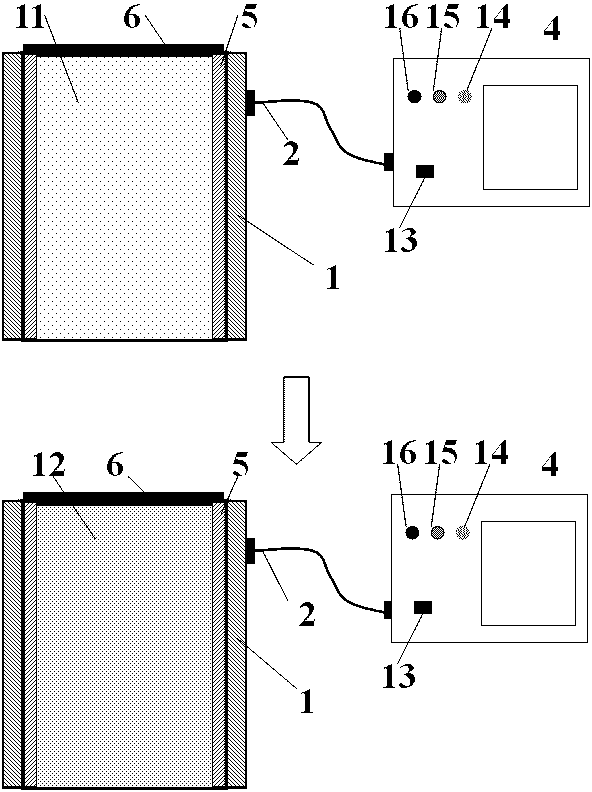 On-line dynamic real-time monitoring method and apparatus for magnetic suspension concentration