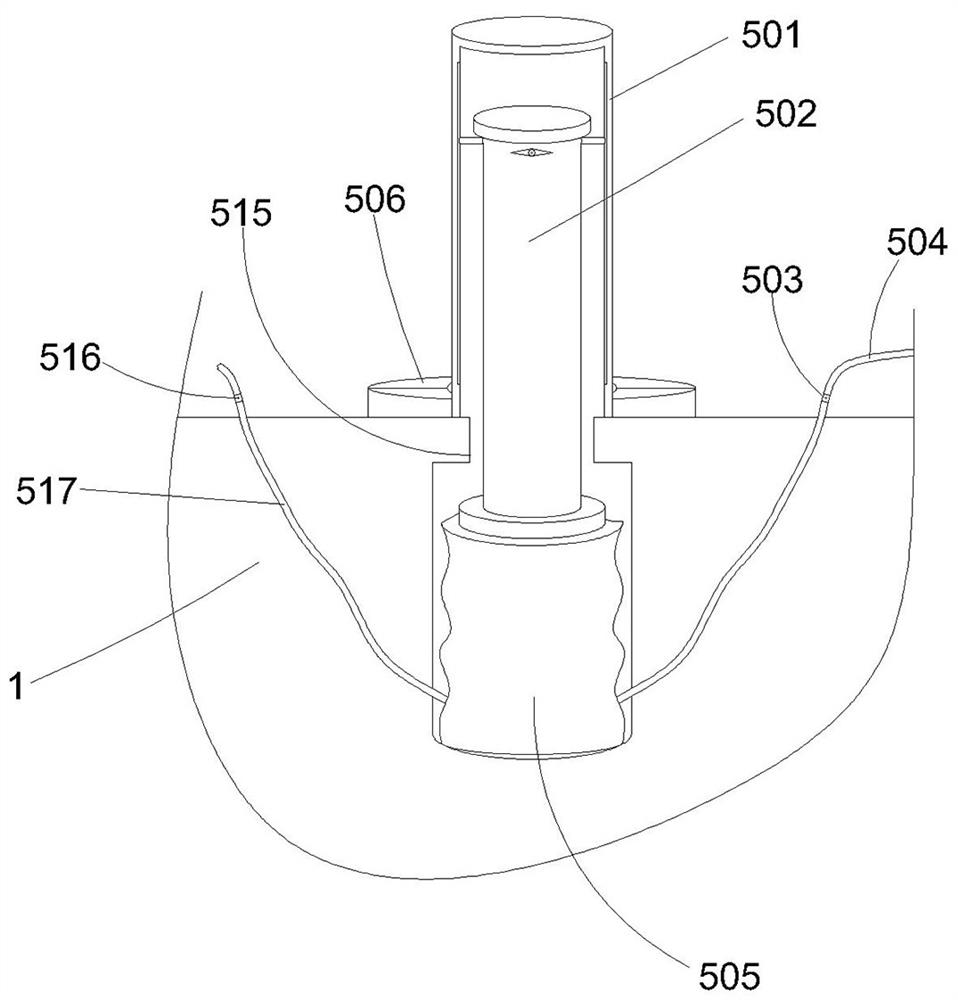 Intelligent borborygmus positioning and collecting device