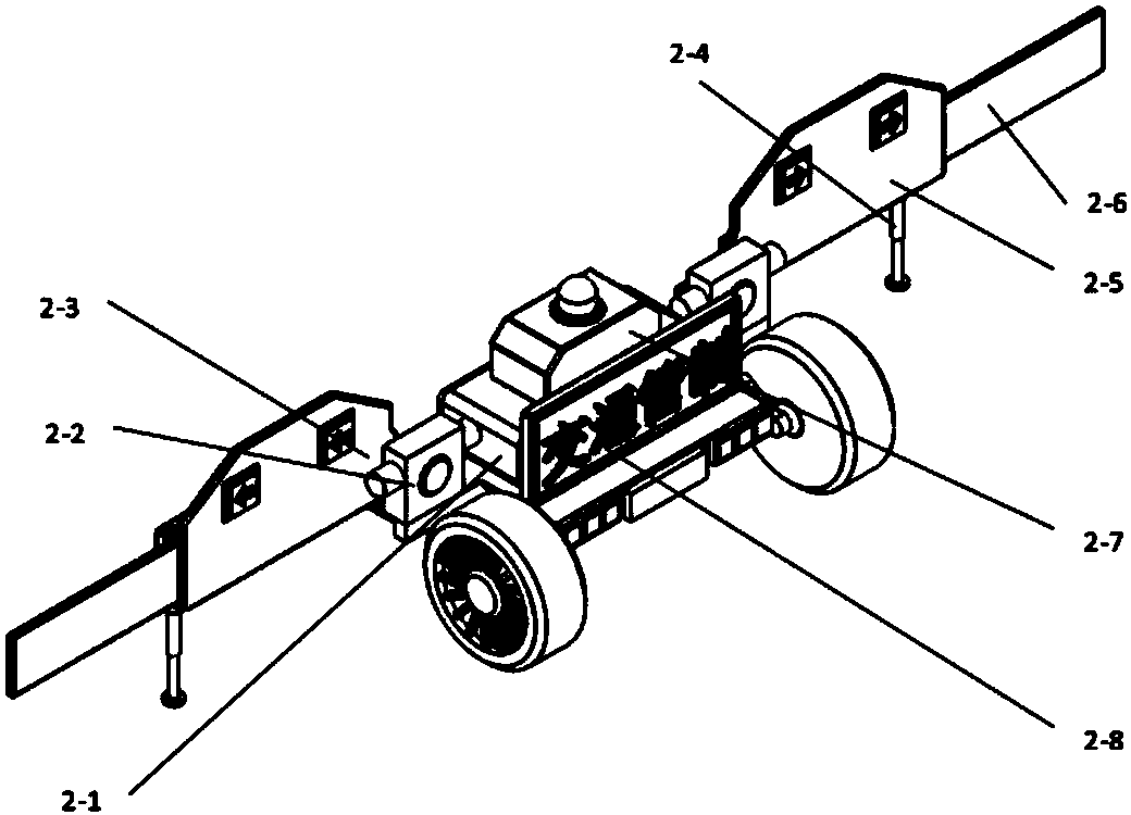 Pull type automatic hydraulic roadblock design