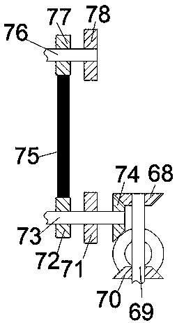 Coal scrap auxiliary drying device