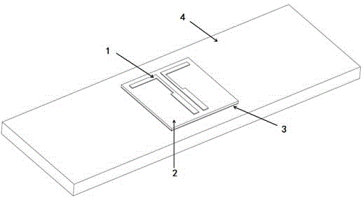 Dipole antenna wireless strain sensor