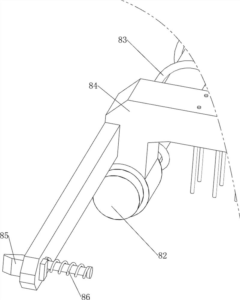 Gear heat treatment device for industrial production