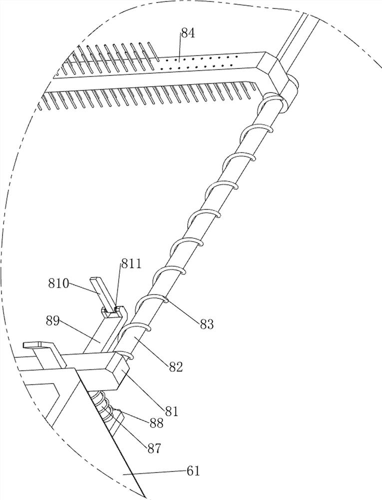 Gear heat treatment device for industrial production