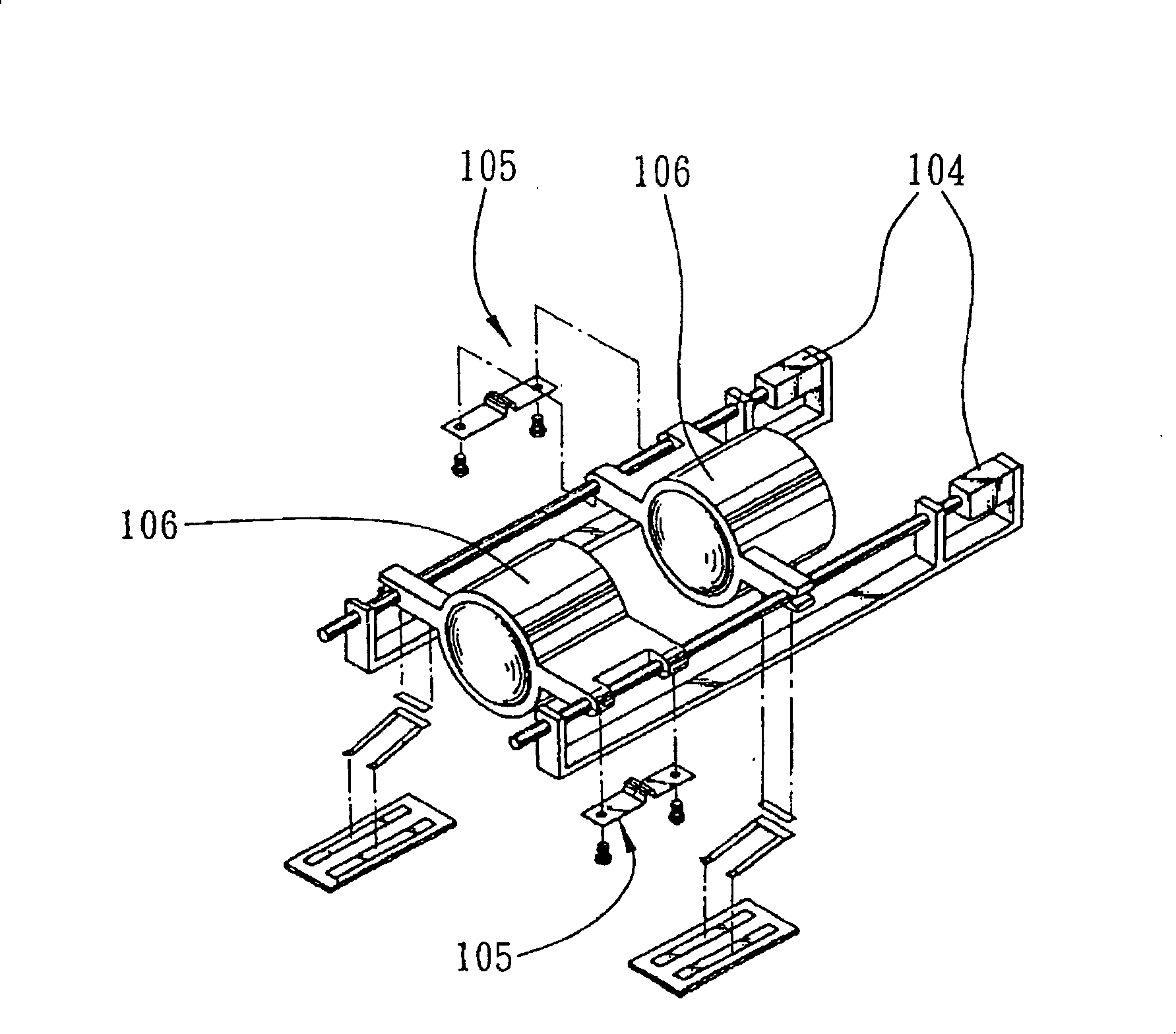 Piezo-electricity drive type optical lens