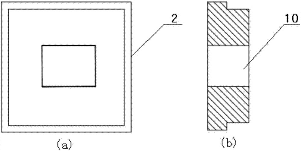 Modular fixture for partial heat treatment of induction heating and using method thereof