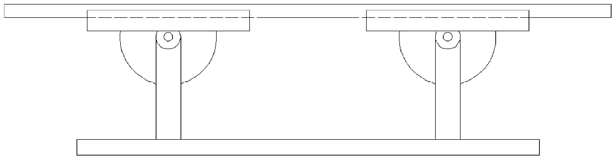 Steel bar bending angle test measuring method