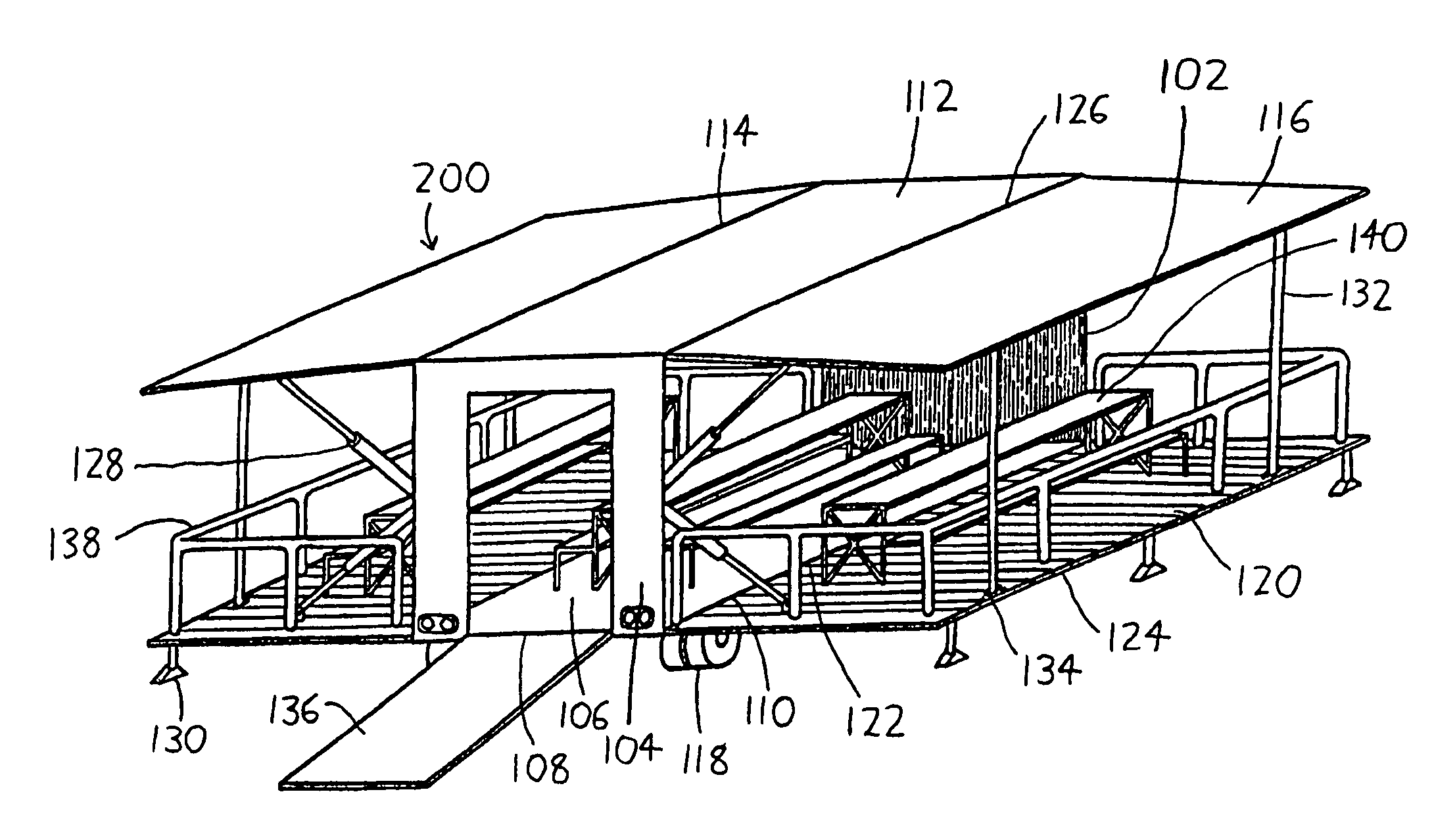 Mobile assembly hall