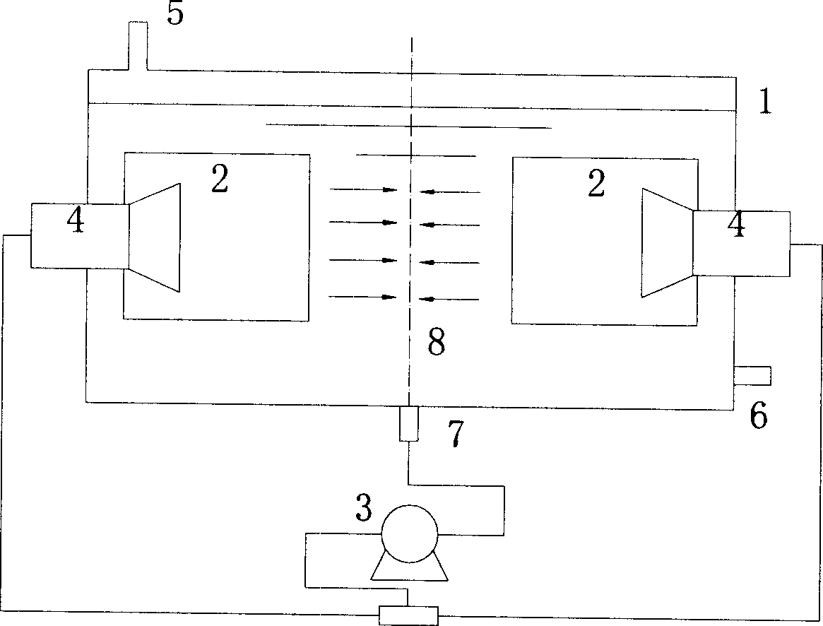 Impact flow reactor for liquid-phase reaction