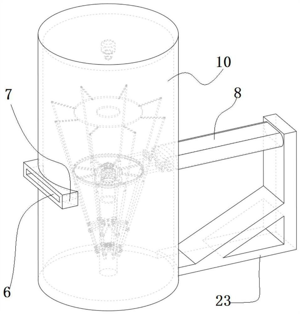 Visual inspection system for upper surface and lower surface of PCB and working method