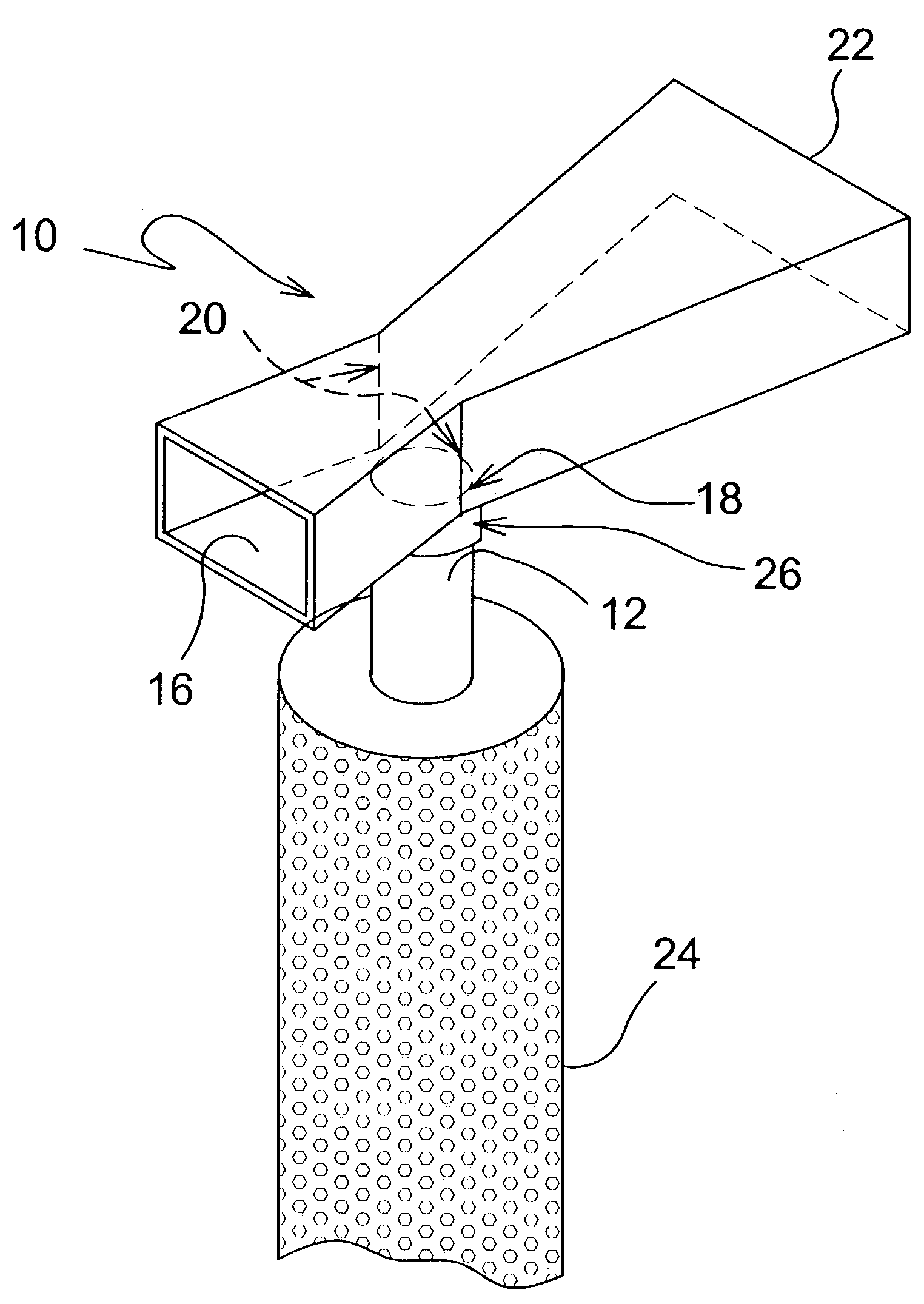 Venturi device