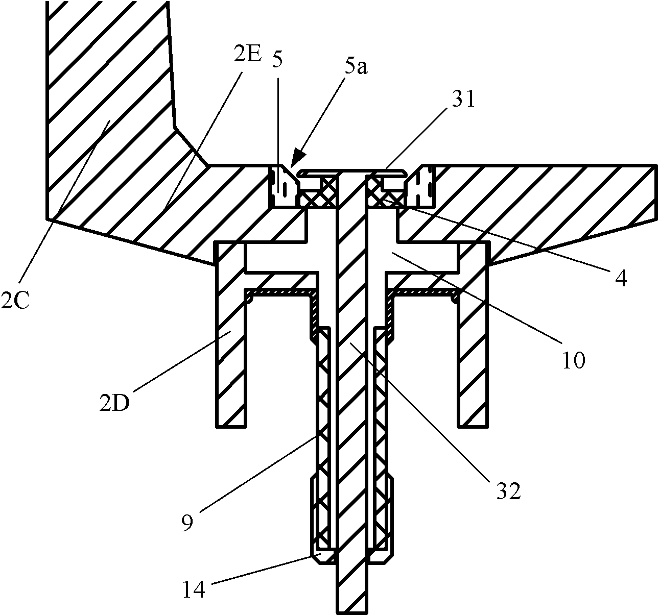 Multipole field breakdown type vacuum trigger switch