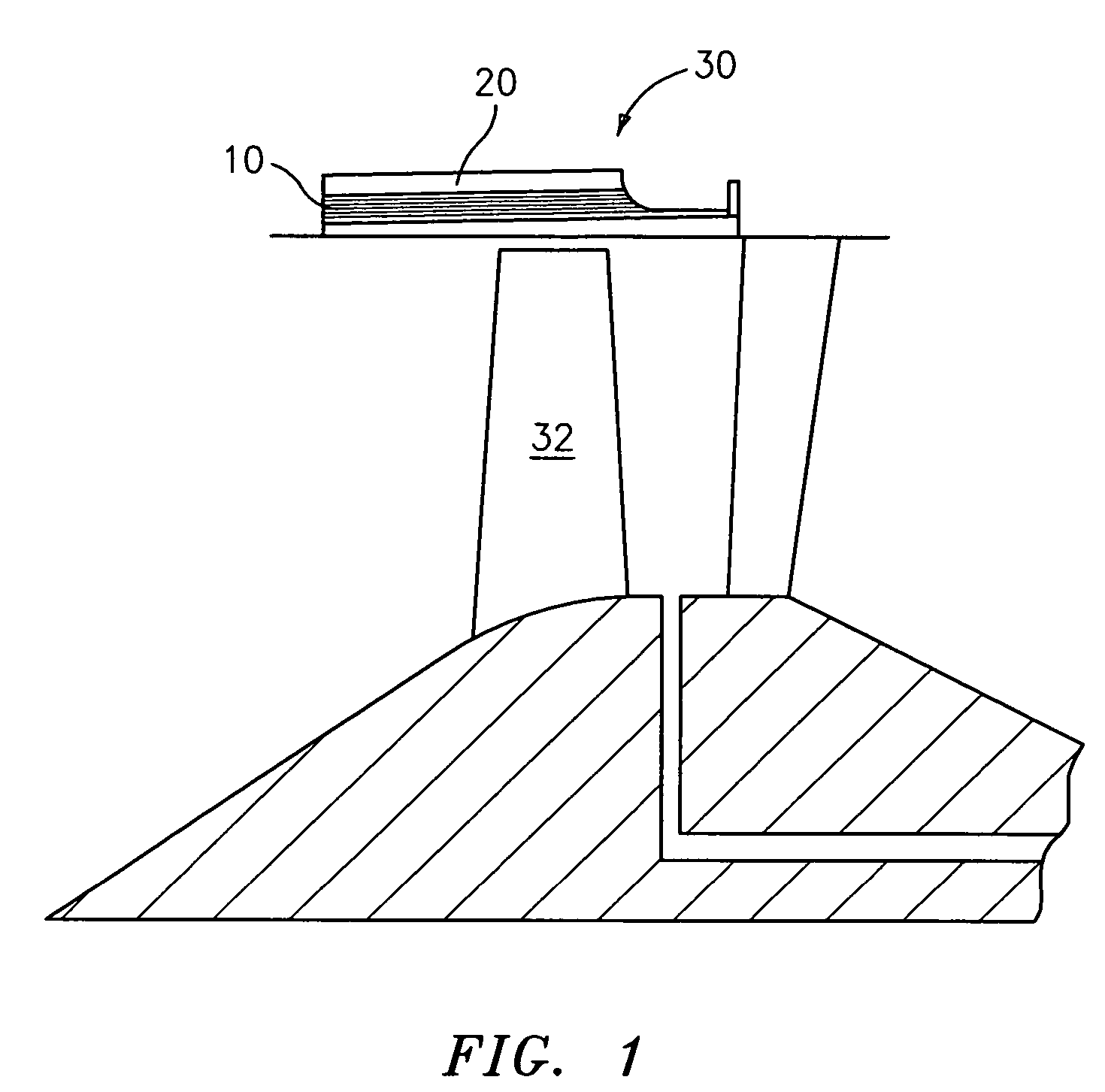 Composite sandwich with improved ballistic toughness