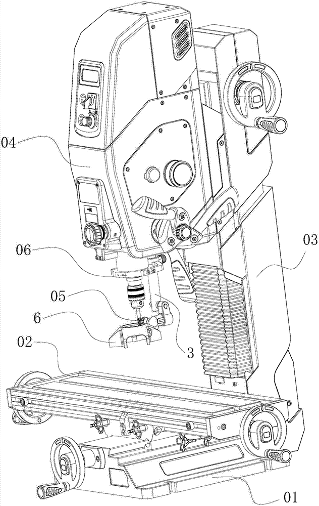 Adjustable scrap prevention cover