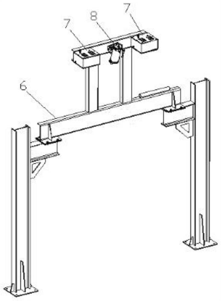 Heavy special-shaped continuous casting billet descaling system