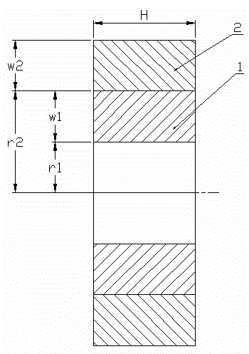 Magnetic focusing coils and setting method of array of magnetic focusing coils