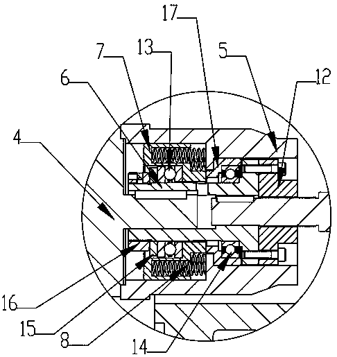 A top-tight and self-adaptive tailstock traveling system