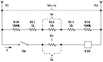 Control circuit ground fault protection function detecting device and method