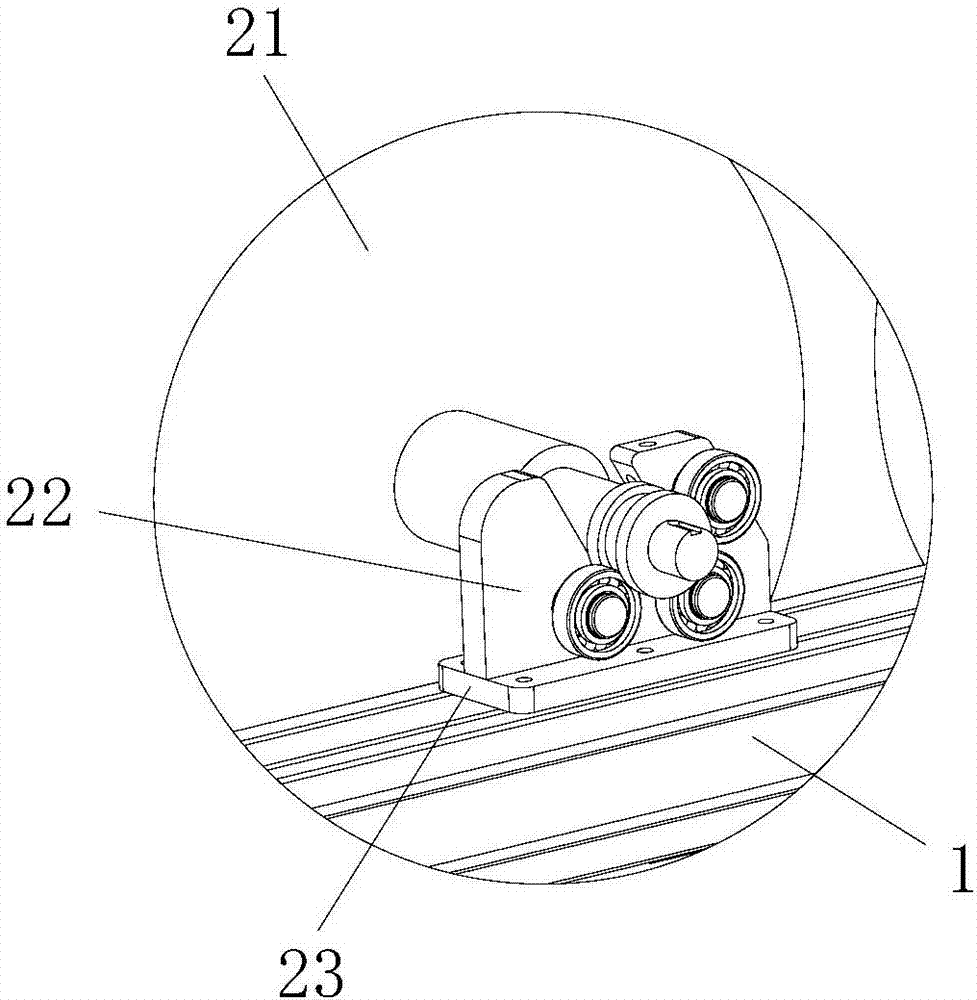 Composite weaving cotton cloth winding machine