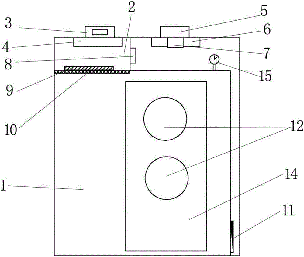 People stream/material stream sterile airlock chamber