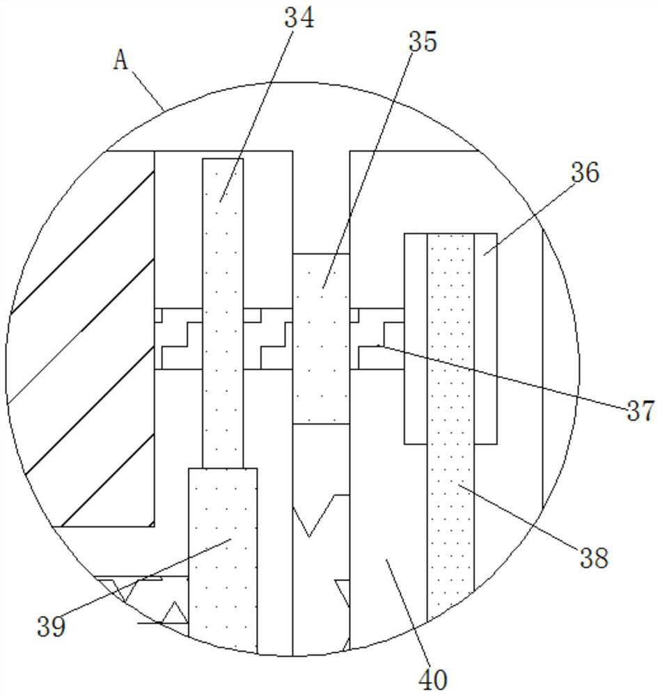 Leather hammer flattening device for leather shoe processing