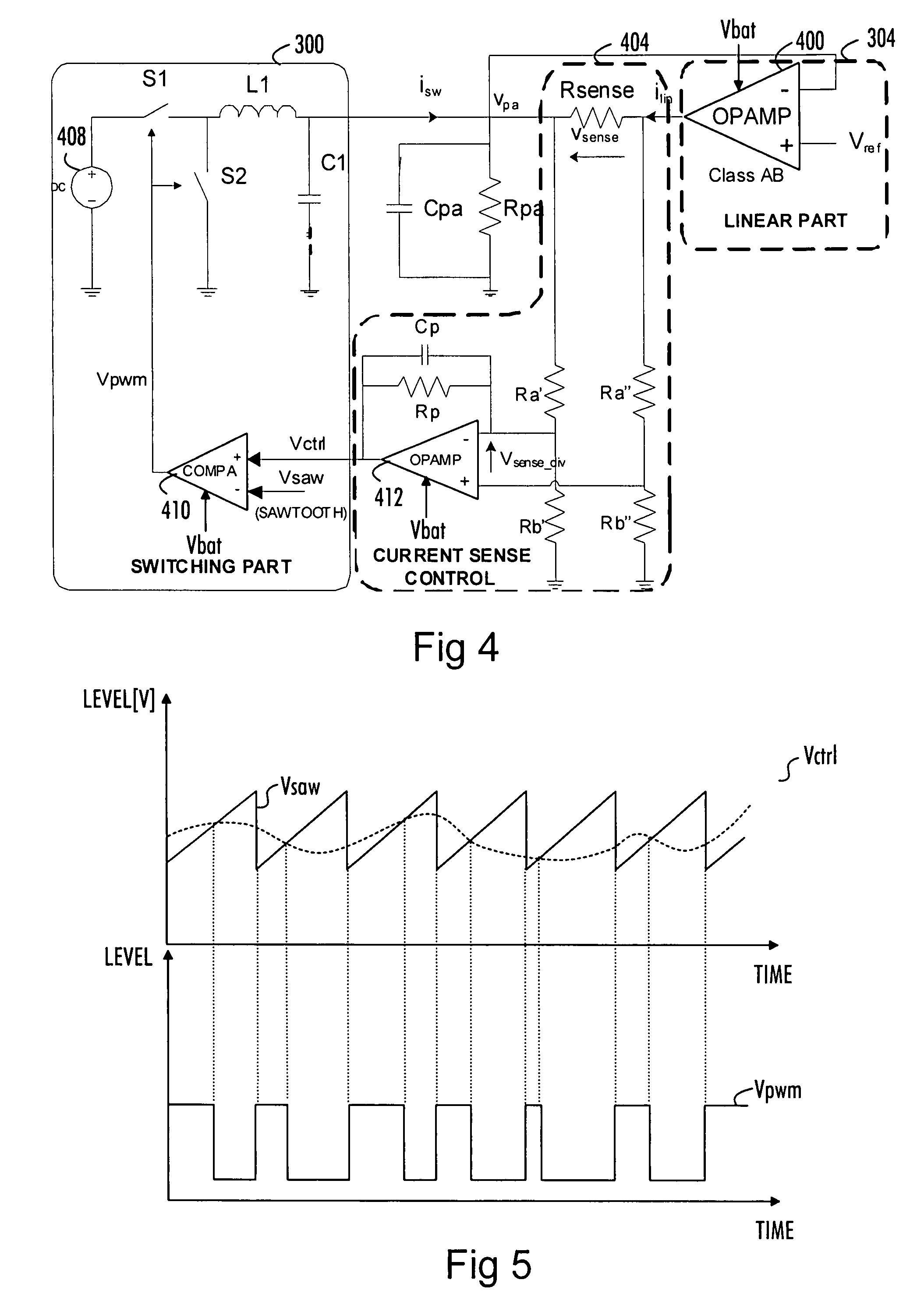 Multi-mode amplitude modulator control method