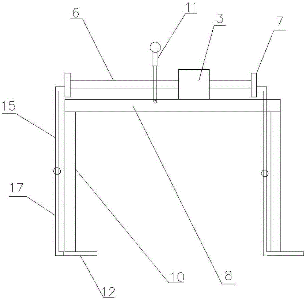 Crop harvesting ploughing tool