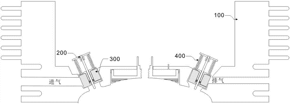 Locking method for valve lift device