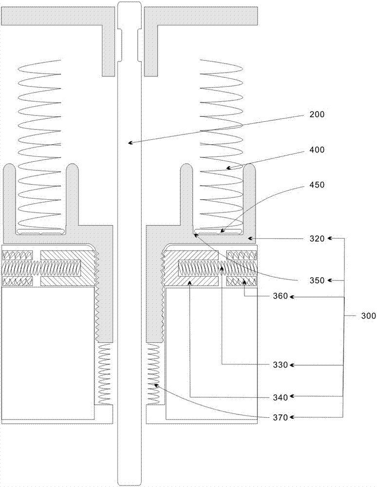 Locking method for valve lift device