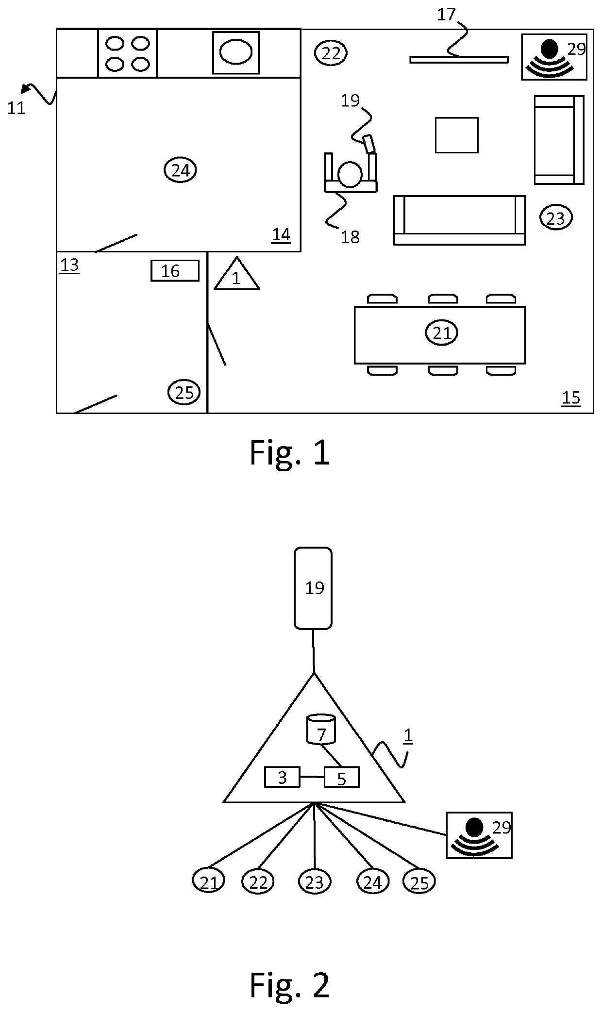 Resuming a dynamic light effect in dependence on an effect type and/or user preference