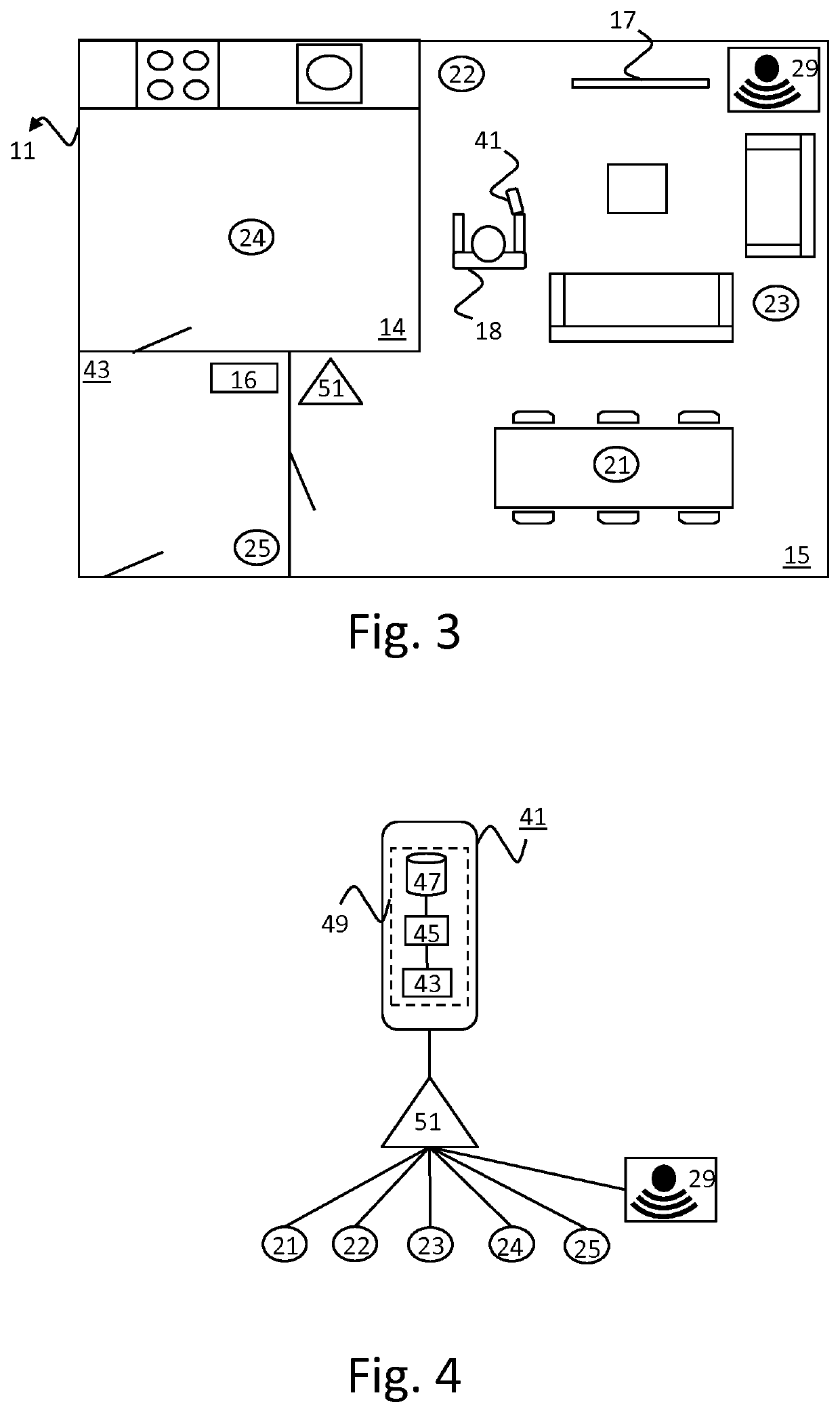 Resuming a dynamic light effect in dependence on an effect type and/or user preference