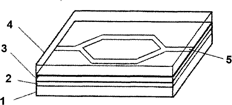 Method for manufacturing optical waveguide by using azobenzene polymer