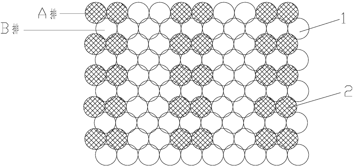 A construction method for solidified pile embankment with dredging fill