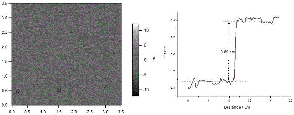 Exotic-atom-doped graphene, and preparation method and application thereof